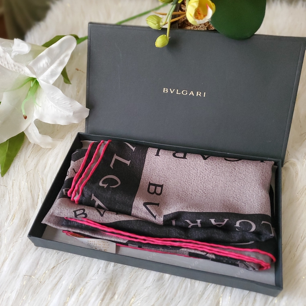 Authentic Bulgari scarf